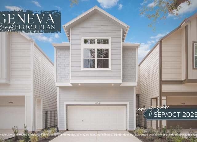 Property at 833 Fisher St Unit E, Houston, TX 77018, 3 beds, 2.5 baths