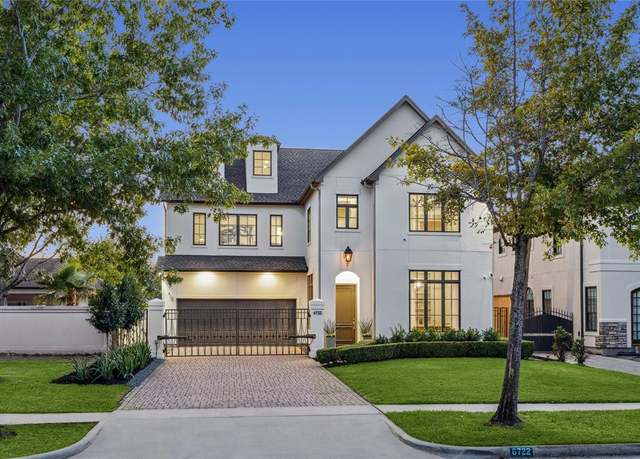 Property at 6722 Auden St, Southside Place, TX 77005, 5 beds, 6.5 baths