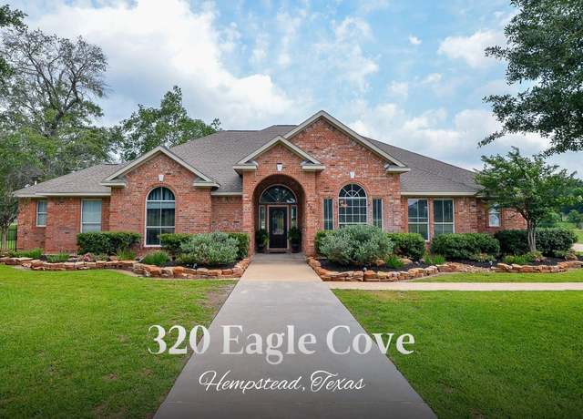 Property at 320 Eagle Cv, Hempstead, TX 77445, 4 beds, 3 baths