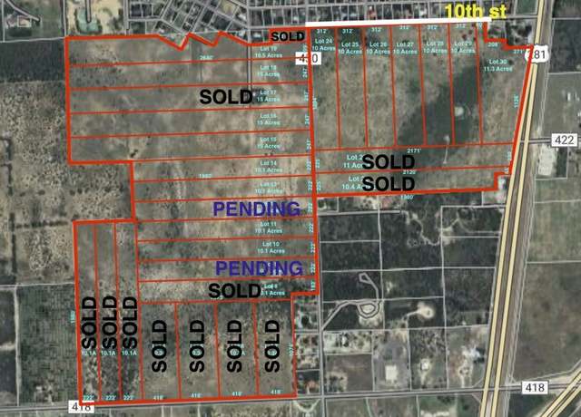 Property at Lot 18 Cr 430, Premont, TX 78375