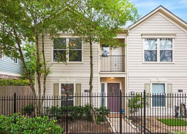 Property at 1138 W 25th St Unit F, Houston, TX 77008, 2 beds, 2 baths