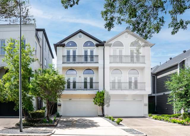 Property at 1307 W Bell St, Houston, TX 77019, 3 beds, 3.5 baths