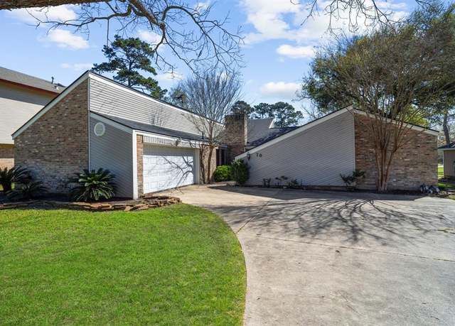 Property at 70 April Wind Dr S, Conroe, TX 77356, 3 beds, 2 baths
