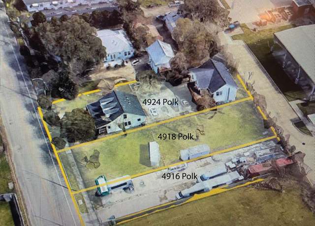 Property at 4918 Polk St, Houston, TX 77023