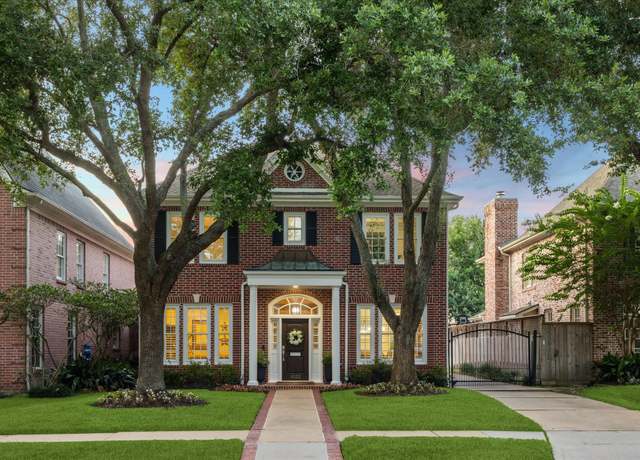 Property at 4152 Villanova St, West University Place, TX 77005, 4 beds, 3.5 baths