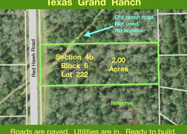 Property at 4b-6-222 Red Hawk Rd, Huntsville, TX 77340