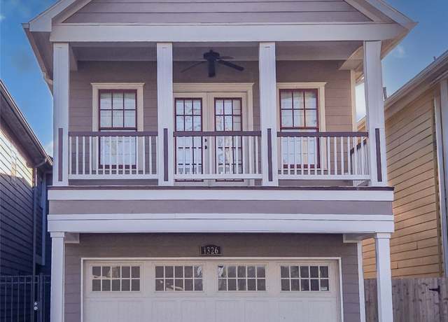 Property at 1326 Dian St, Houston, TX 77008, 3 beds, 2.5 baths
