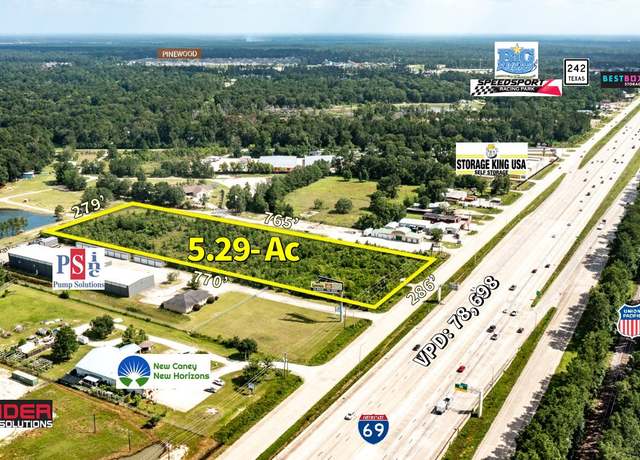Property at 000 Hwy 59, New Caney, TX 77357
