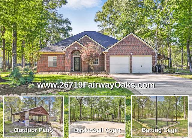 Property at 26719 Fairway Oaks Ct, Huffman, TX 77336, 3 beds, 2 baths
