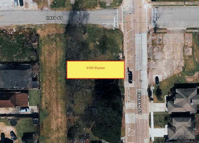 Property at 3105 Elysian St, Houston, TX 77009
