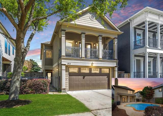Property at 814 Nicholson St, Houston, TX 77007, 3 beds, 2.5 baths