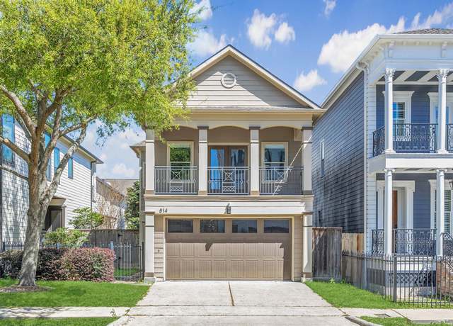 Property at 814 Nicholson St, Houston, TX 77007, 3 beds, 2.5 baths
