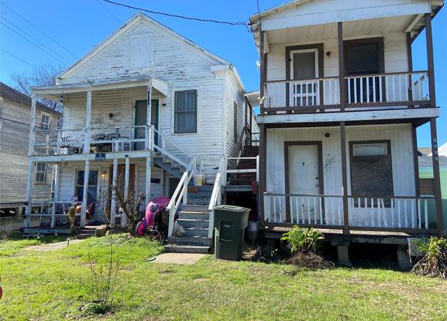 Property at 1307 34th St, Galveston, TX 77550, 3 beds, 1 bath