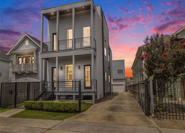Property at 925 Herkimer St, Houston, TX 77008, 4 beds, 3.5 baths