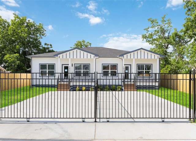 Property at 4825 Pederson St Unit A/B, Houston, TX 77033, 6 beds, 2 baths