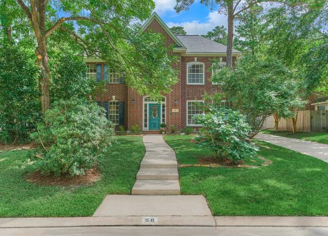 Property at 58 E Coldbrook Cir, The Woodlands, TX 77381, 4 beds, 2.5 baths