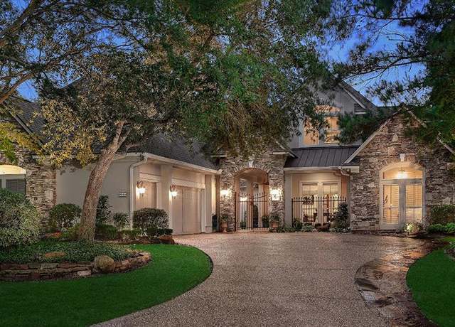 Property at 15 Coverdell Park, The Woodlands, TX 77382, 4 beds, 4.5 baths