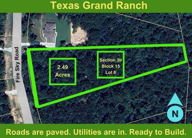 Property at 3B-15-8 Fire Sky Rd, Huntsville, TX 77340