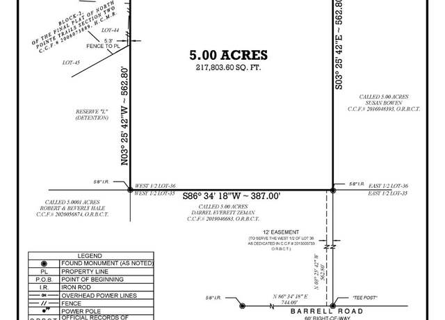 Property at 875 Barrell Rd, Alvin, TX 77511