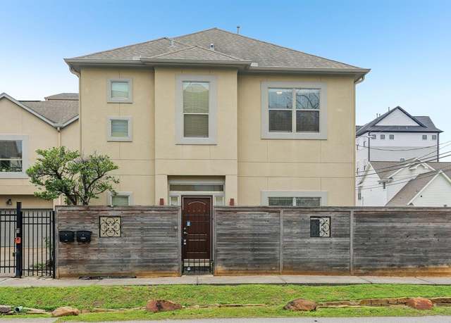 Property at 1604 Thompson St, Houston, TX 77007, 2 beds, 2 baths