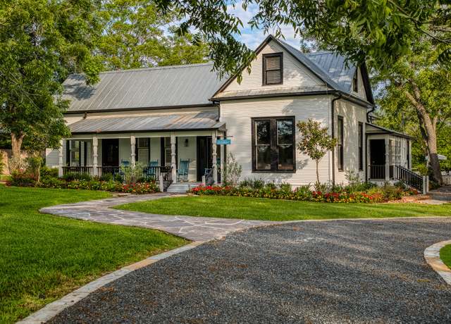 Property at 404 N Live Oak St, Round Top, TX 78954, 4 beds, 4 baths