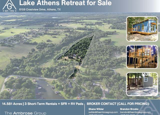 Property at 6159 Crestview Dr, Athens, TX 75752