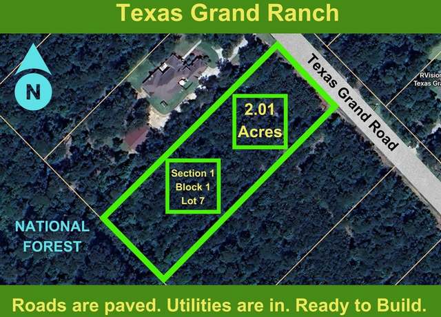 Property at 1-1-7 Texas Grand Rd, Huntsville, TX 77340