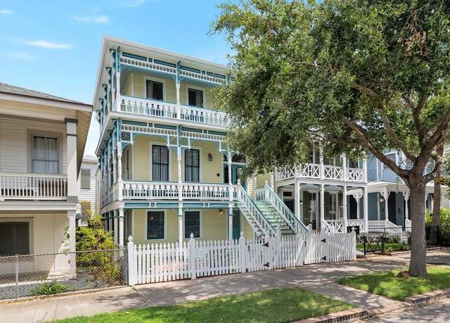 Property at 1724 S Ball St, Galveston, TX 77550, 4 beds, 3 baths