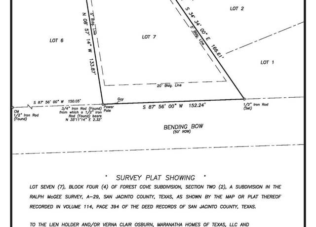 Property at 0 Bending Bow St, Point Blank, TX 77364