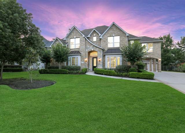 Property at 111 S Veilwood Cir, The Woodlands, TX 77382, 4 beds, 4 baths