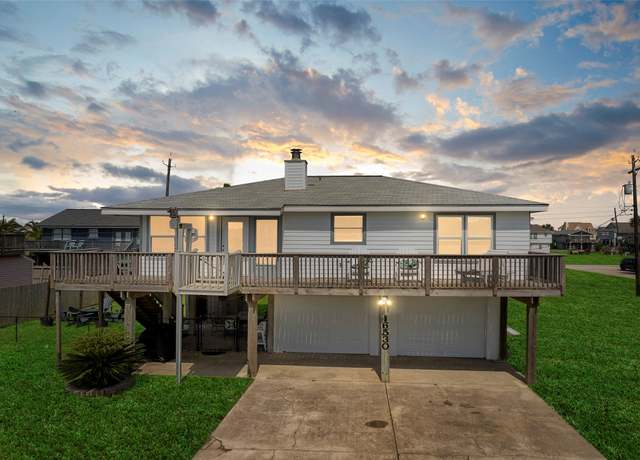 Property at 16530 Captain Kidd Rd, Jamaica Beach, TX 77554, 3 beds, 1 bath