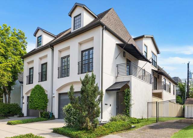 Property at 2209 Devonshire St Unit B, Houston, TX 77019, 4 beds, 3.5 baths