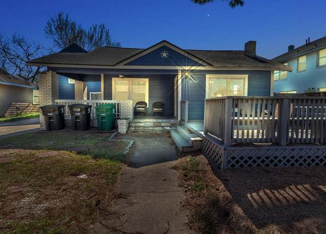 Property at 4206 Walker St, Houston, TX 77023, 2 baths