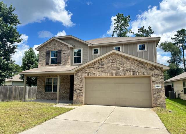 Property at 4203 Hidden Timbers Ln, Conroe, TX 77304, 3 beds, 2.5 baths