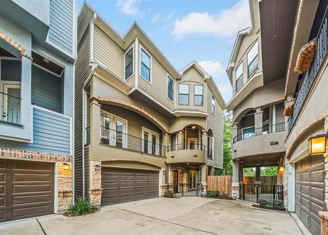 Property at 1219 W 25th St Unit D, Houston, TX 77008, 3 beds, 3.5 baths