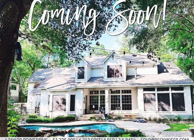 Property at 26 Taylor Point Dr, The Woodlands, TX 77382, 4 beds, 3.5 baths