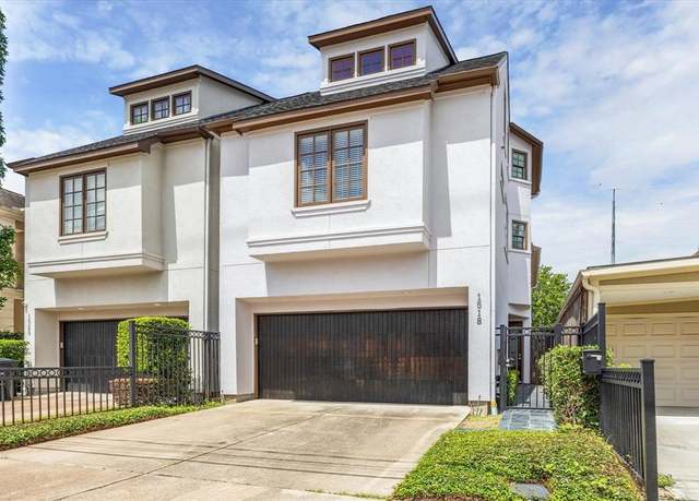 Property at 1518 Dunlavy St, Houston, TX 77006, 3 beds, 3.5 baths
