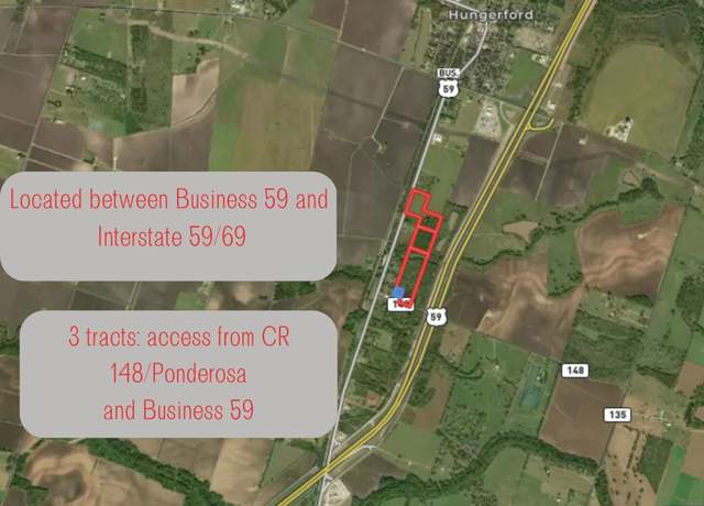 Property at 0000 Business 59, Hungerford, TX 77448