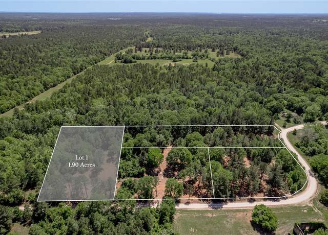 Property at 6077 Tract 1 CR 4200, Pennington, TX 75856
