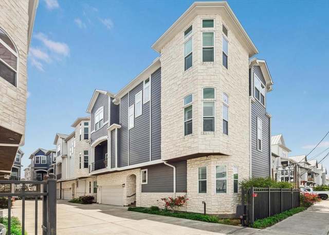 Property at 1204 W 16th St Unit A, Houston, TX 77008, 3 beds, 3.5 baths