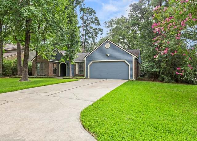 Property at 4 N White Pebble Ct, The Woodlands, TX 77380, 3 beds, 2 baths