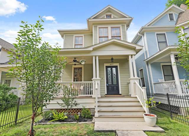 Property at 437 W 27th St, Houston, TX 77008, 3 beds, 2.5 baths