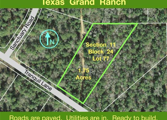 Property at 11-24-77 Tranquil Ln, Huntsville, TX 77340
