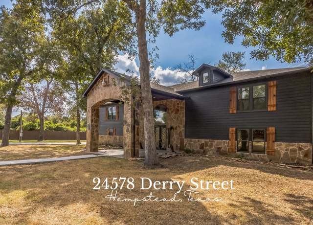 Property at 24578 Derry St, Hempstead, TX 77445, 5 beds, 3.5 baths