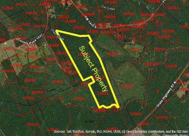 Property at 0 Tx-87, Burkeville, TX 75932