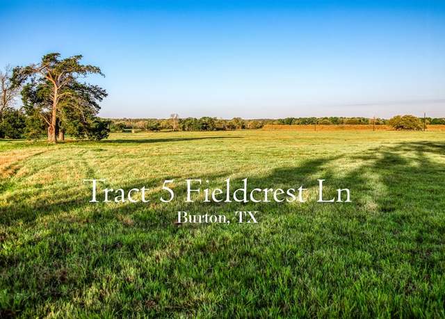 Property at Tract 5 Fieldcrest Ln, Burton, TX 77835