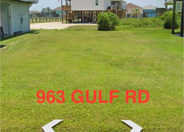 Property at 963 Gulf Rd, Crystal Beach, TX 77650