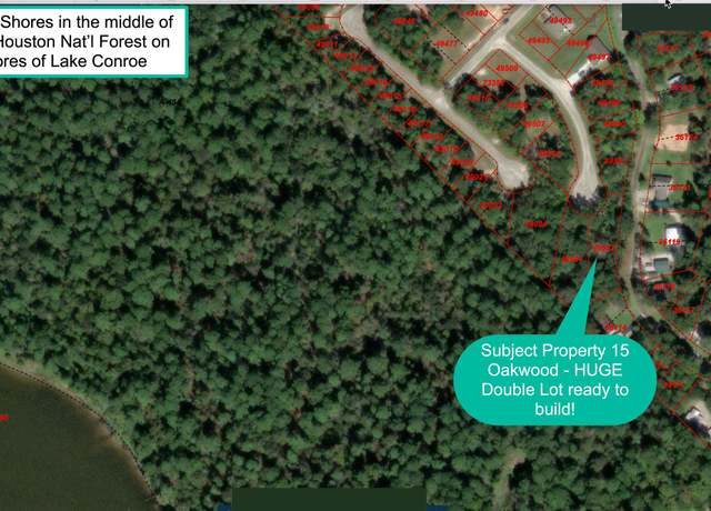 Property at 15 Oakwood Dr, Huntsville, TX 77340