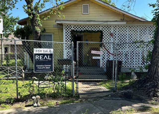 Property at 5305 Texas St, Houston, TX 77011, 3 beds, 1 bath