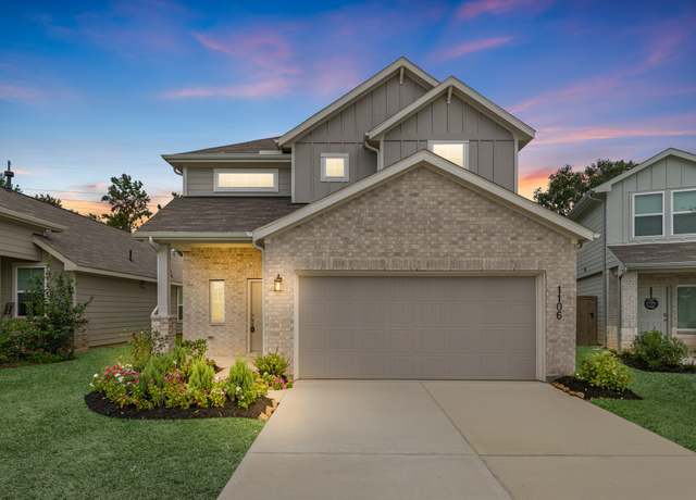 Property at 1106 Kinsey Wilderness Ln, Conroe, TX 77301, 4 beds, 2 baths